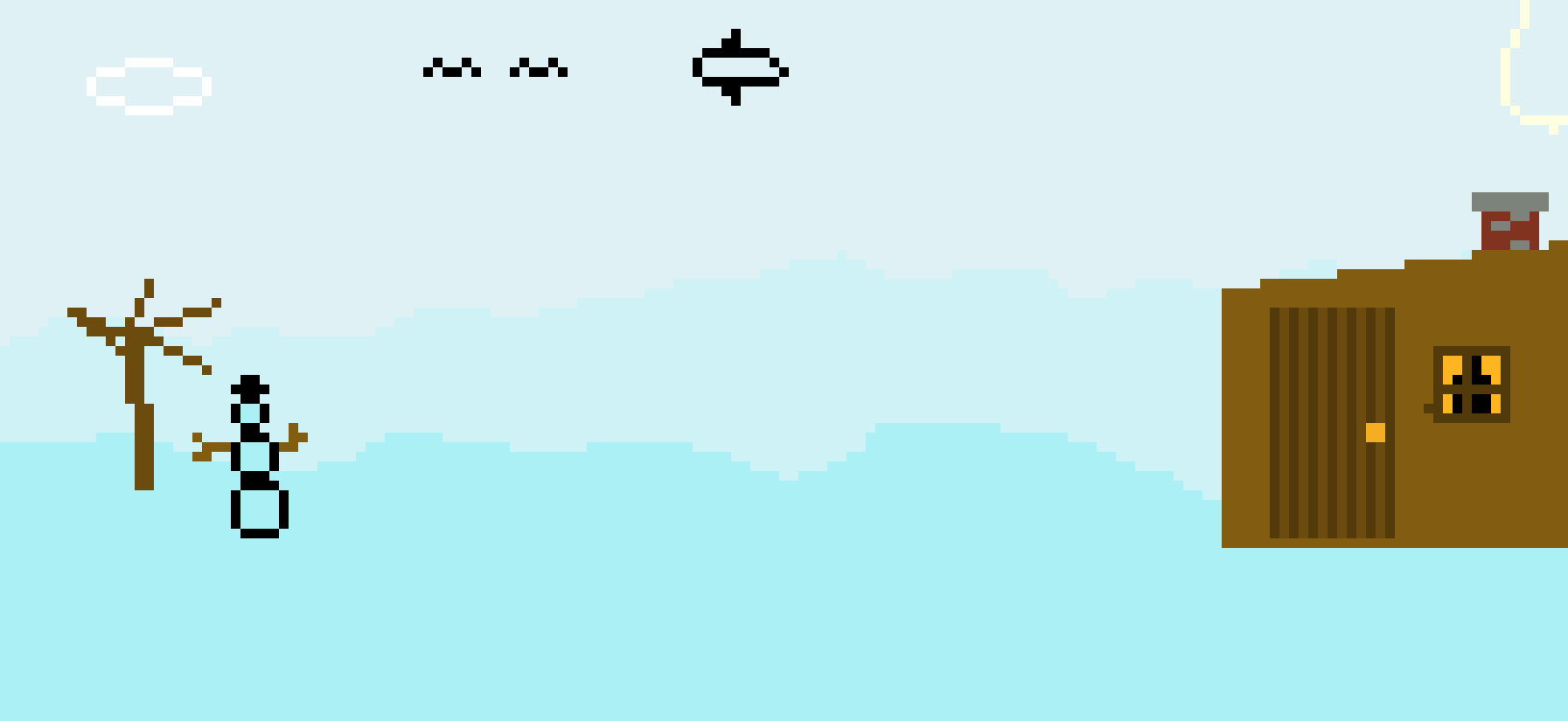 [c9c275] snow scene