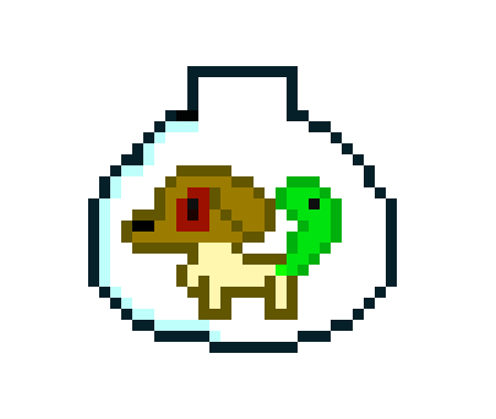 [9664c4] Dog In A Bottle