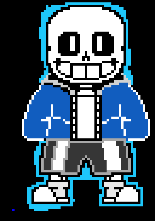 My UnderTale Sans with color wip