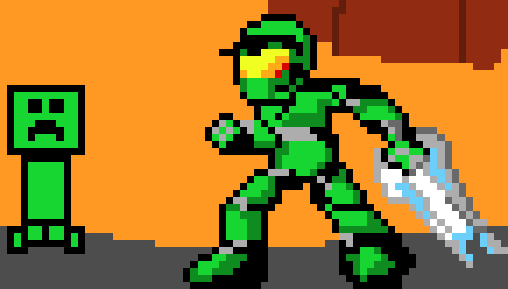 [9664c4] halo meets minecraft