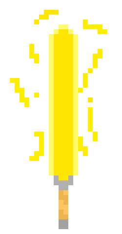 [f6f634] Light saber