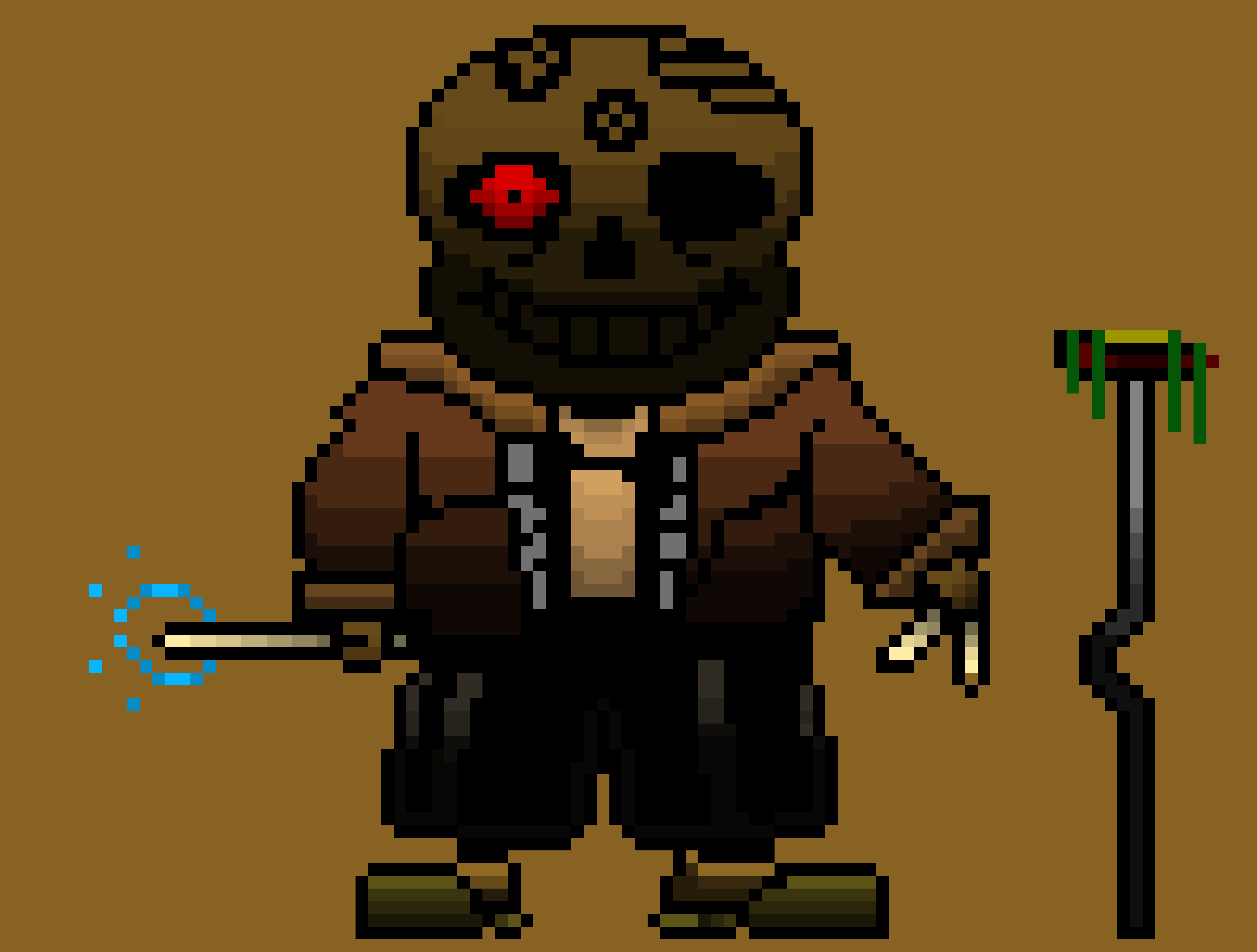 Machine sans on