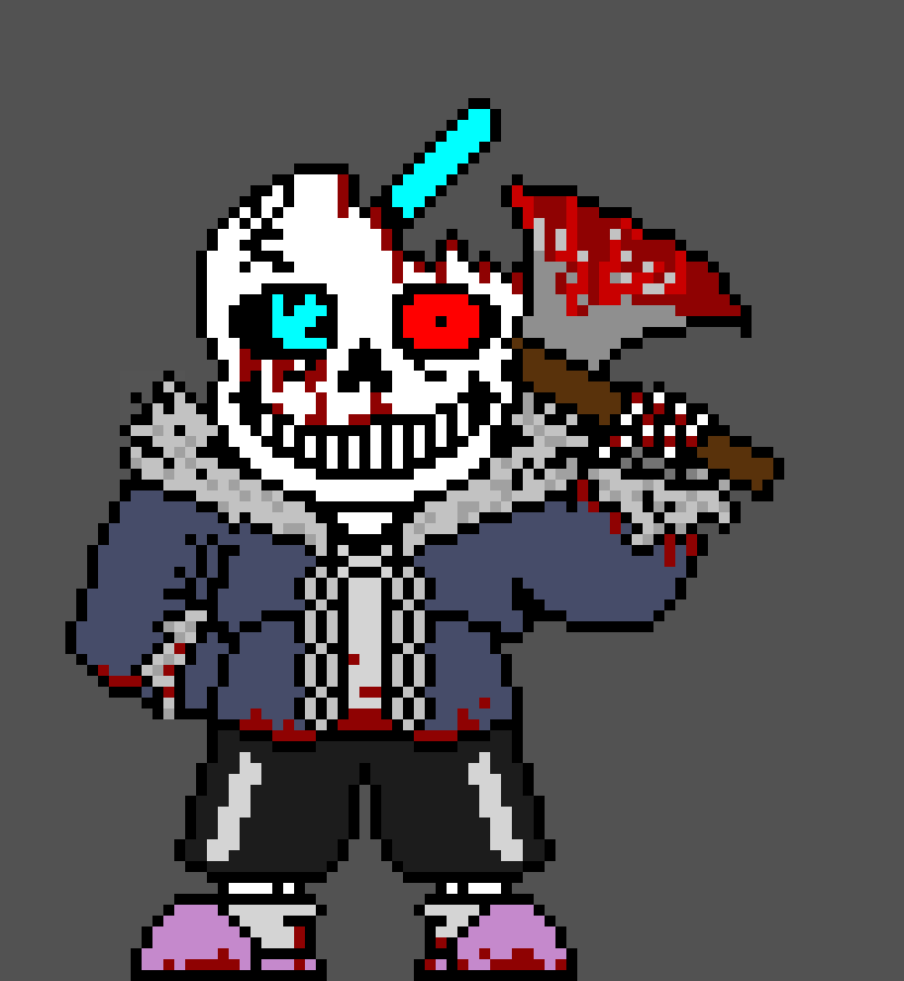 [e8cb42] HorrorHorror Sans (my take)