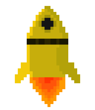 [44b4df] Rocket ship