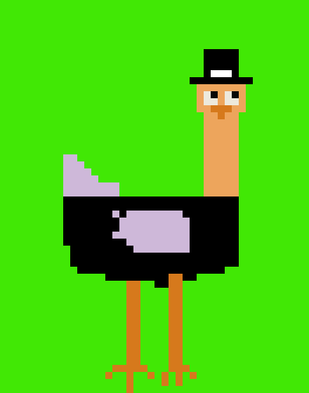 [9664c4] fafu the ostrich