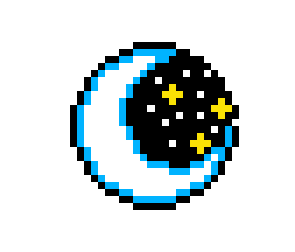 Moon and Stars <3