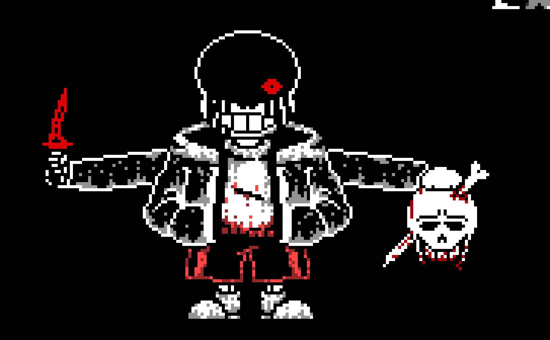 [00706a] Wellll he made this! ALL CREDIT GOES TO HIM. before hand i made a killer, dust, and horror sans sprite. so i asked pam if anyone could make this. he said he can. and so he did. - Mix