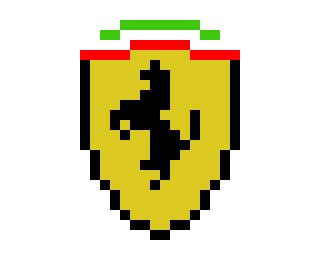 [8c7237] Ferrari symbol