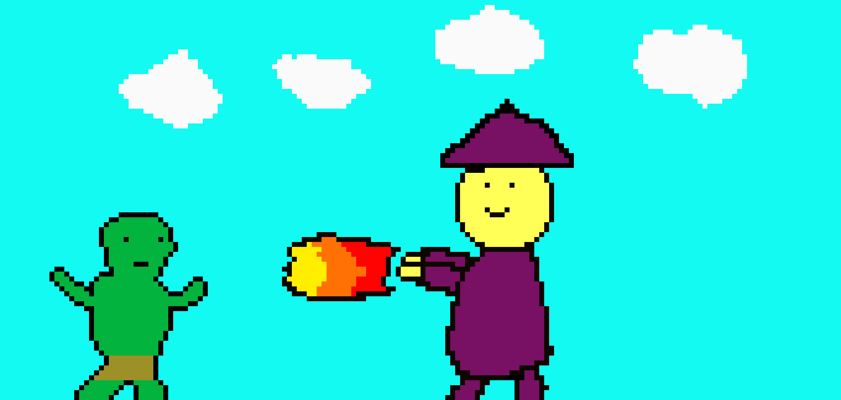 [9664c4] Wizard and goblin