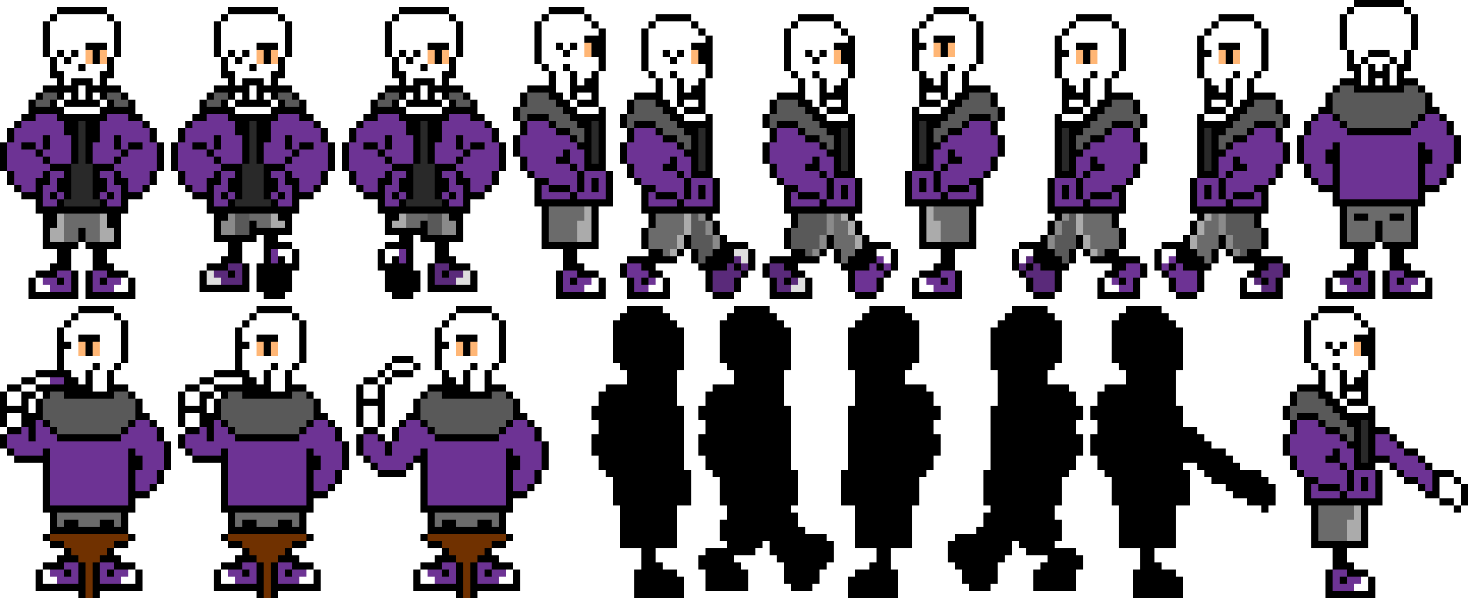 [9cc91e] Swapfell Papyrus Sprite Sheet