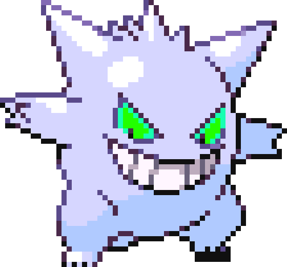 [55019f] Better Shiny Gengar