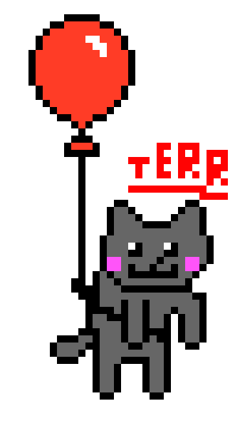 [9664c4] balloon cat