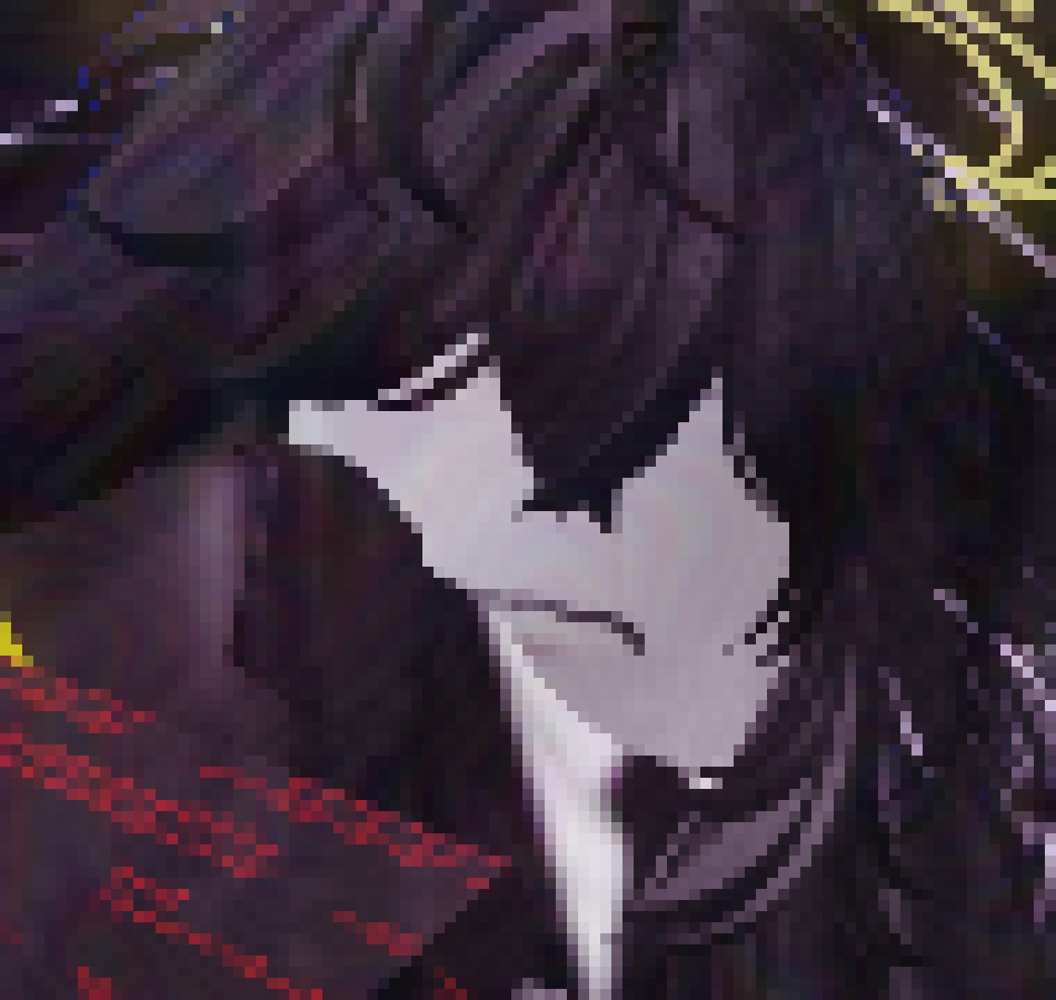[816c09] *She puts her right hand up. She flinches slightly as a tablet pops up in front of her. it's like she's checking something*