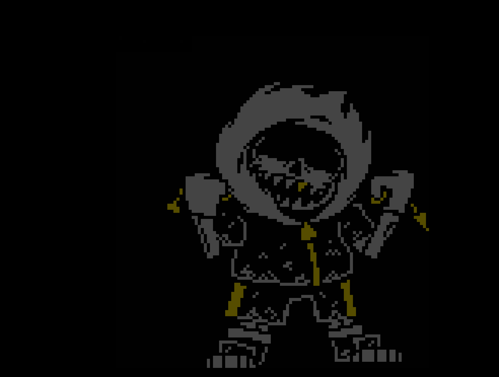[718abc] Dust!Fell sans (Not from pixelart maker.) 