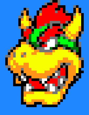[9664c4] Bowser Face