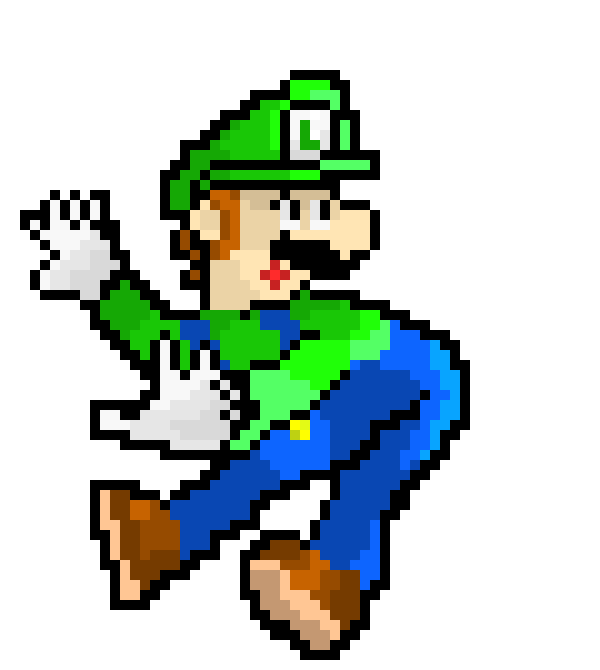 Smash Ultimate Luigi Render