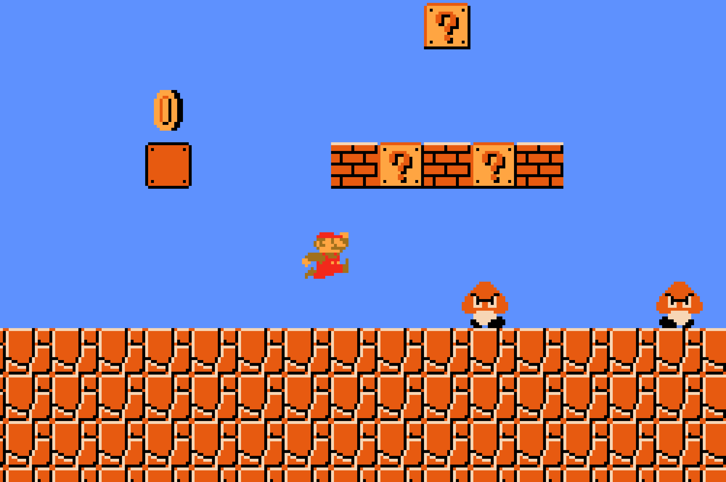Super Mario Bros. Scene 1-1