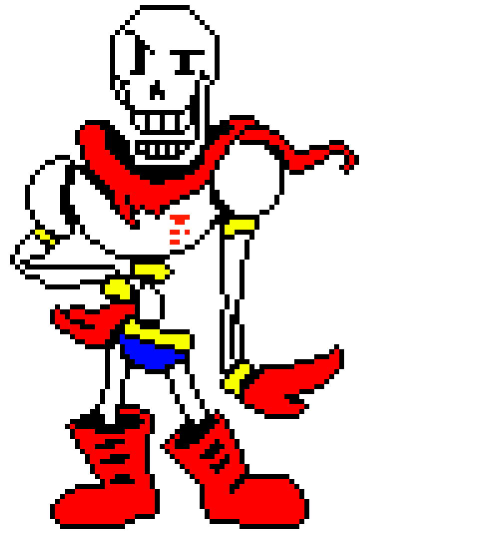 [de1b92] Papyrus Battle Sprites