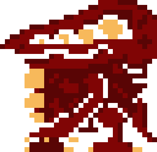 [9664c4] NES Crocomire (Transparent)