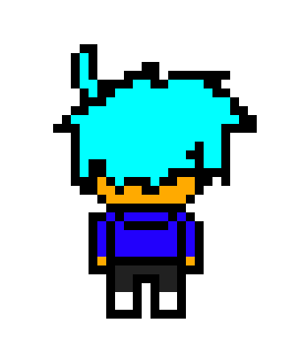 [62a4b2] Blue sprite back