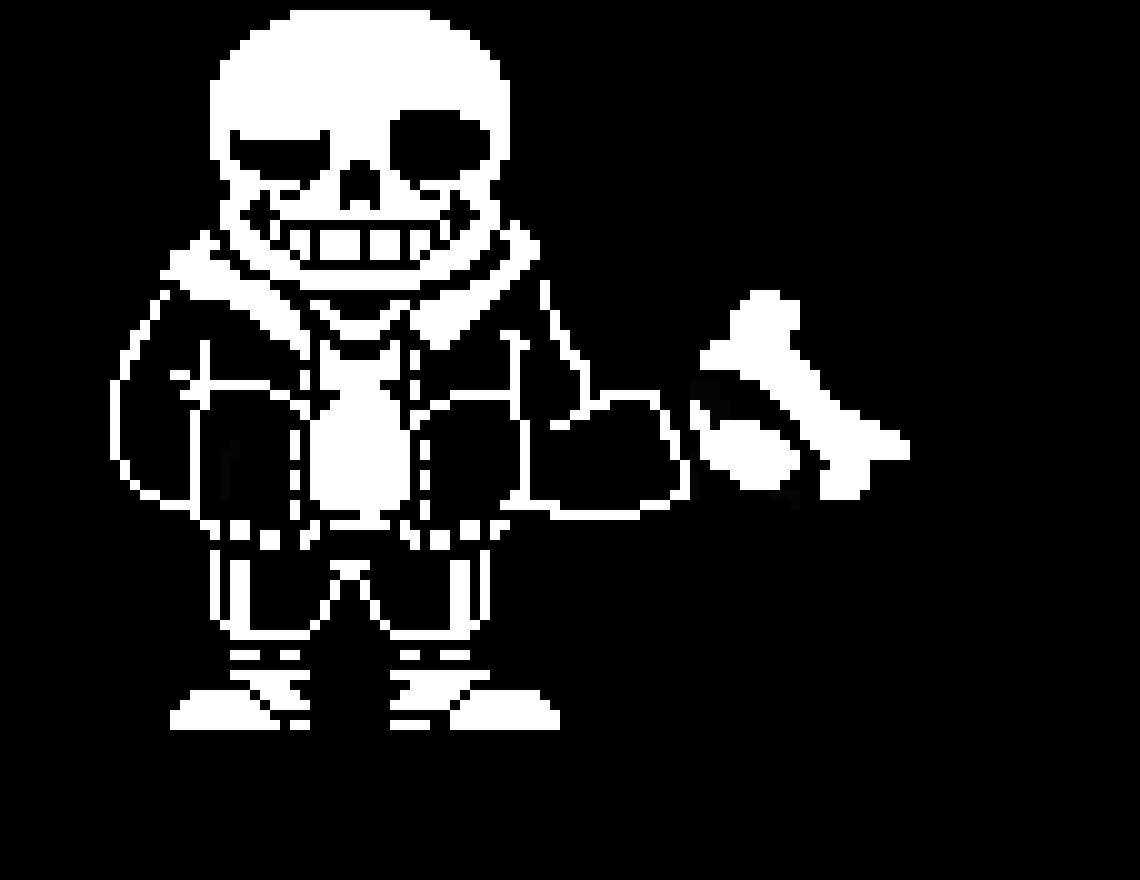 [e346f8] Undertale endless breath Sans Sprite