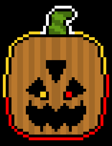 [ad3579] *Pumpkin shards & Vines behind chara* Self loathing sinner. - blerpkin