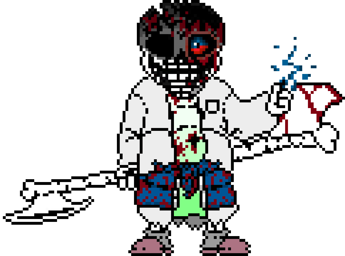 [69ea45] Horrortale: Hospitalized (Sans - Ecstatic)