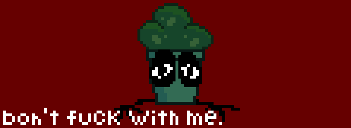 [71a064] don't fuck with me.