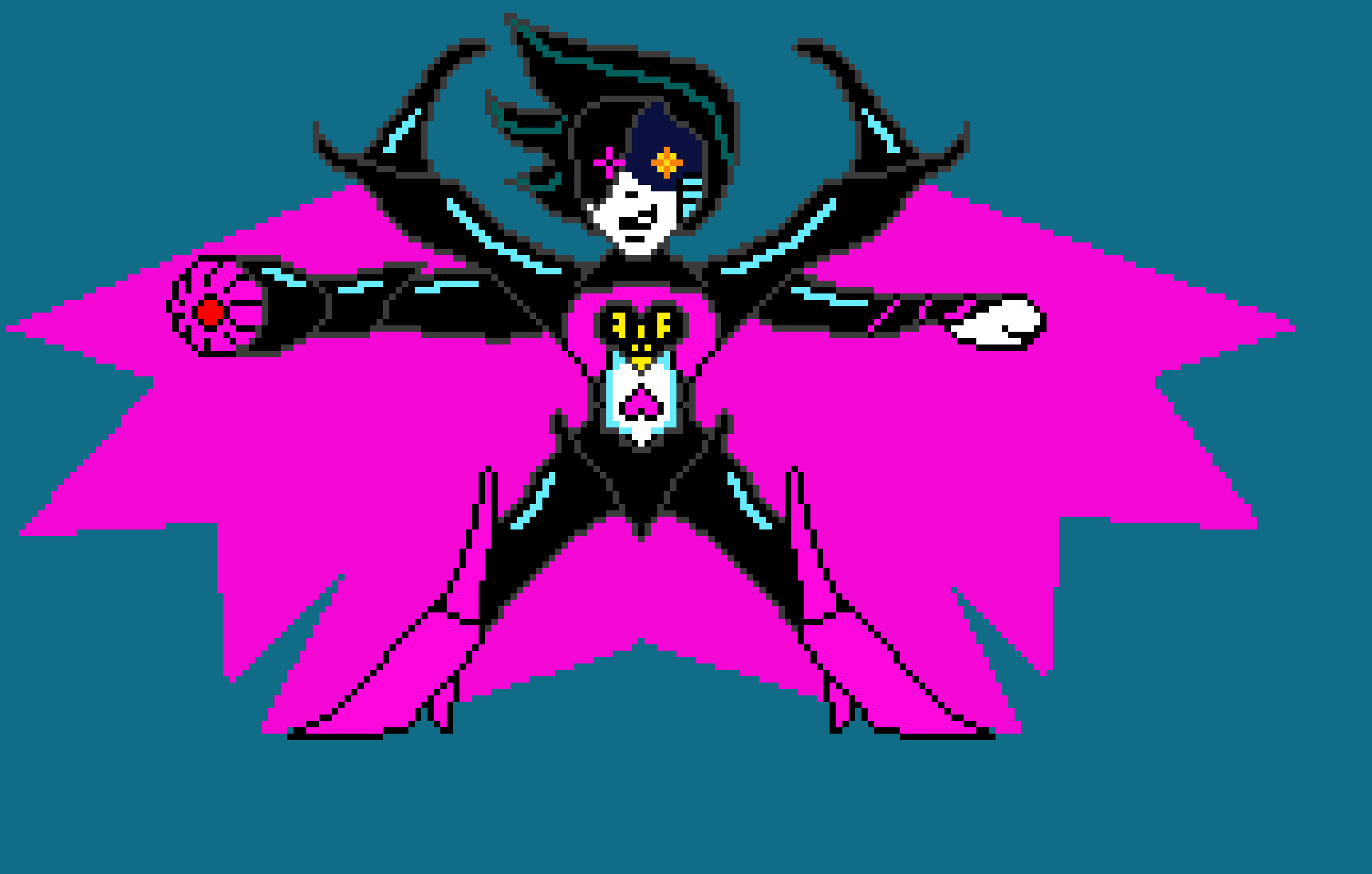 King Mettaton true PACIFIST Switchertale