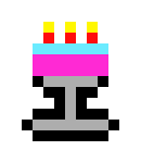 [9664c4] Cake & Stand