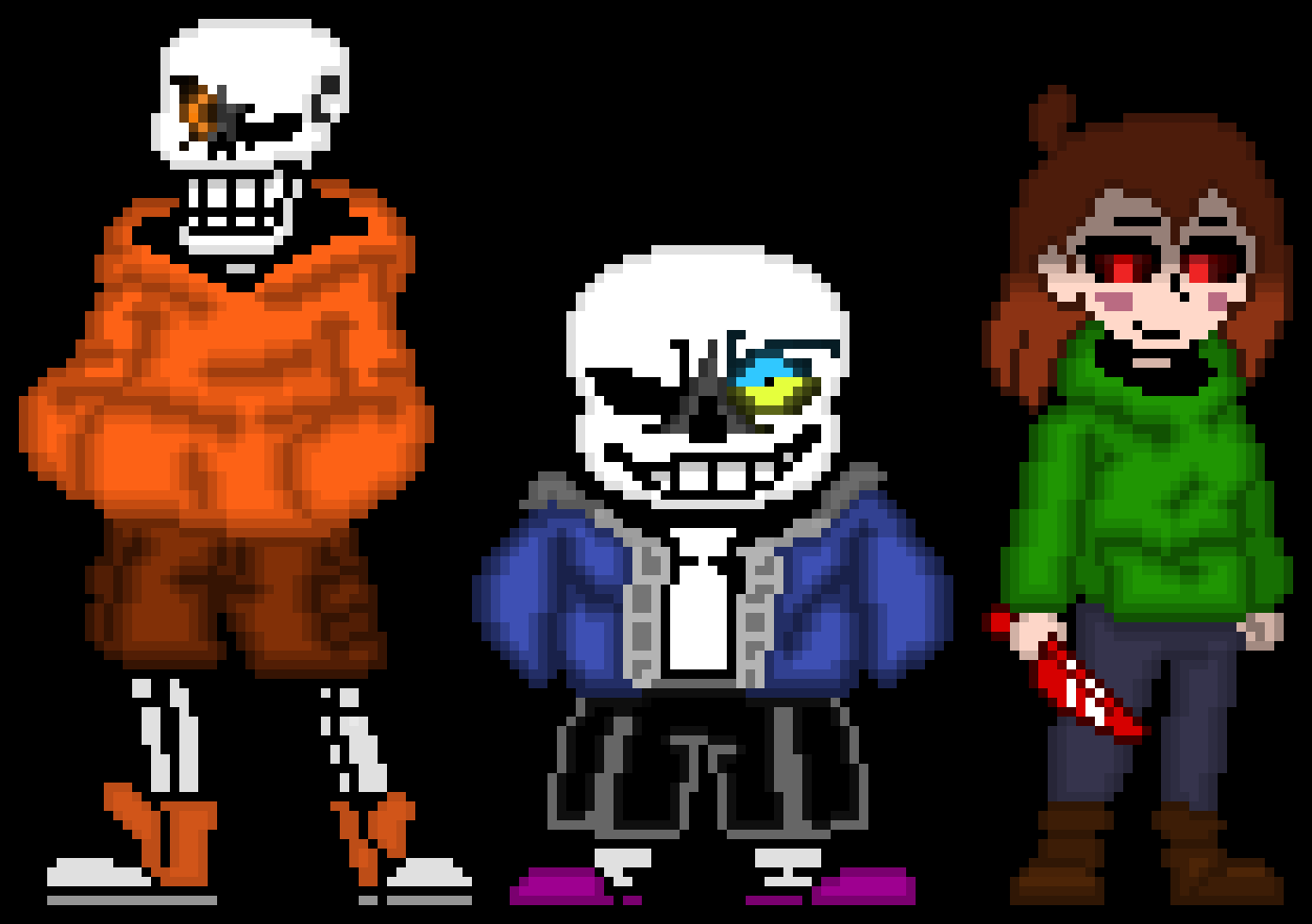[670d58] BAD TIME TRIO (COLOR) (FDY Ver) (Super Even Better Shading) (Better Eye Lighting) AKA V5