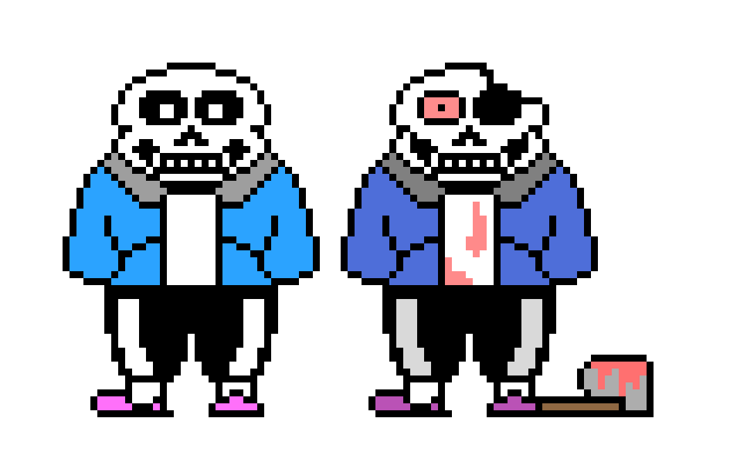 [c0ba55] not 1, but 2 sanses