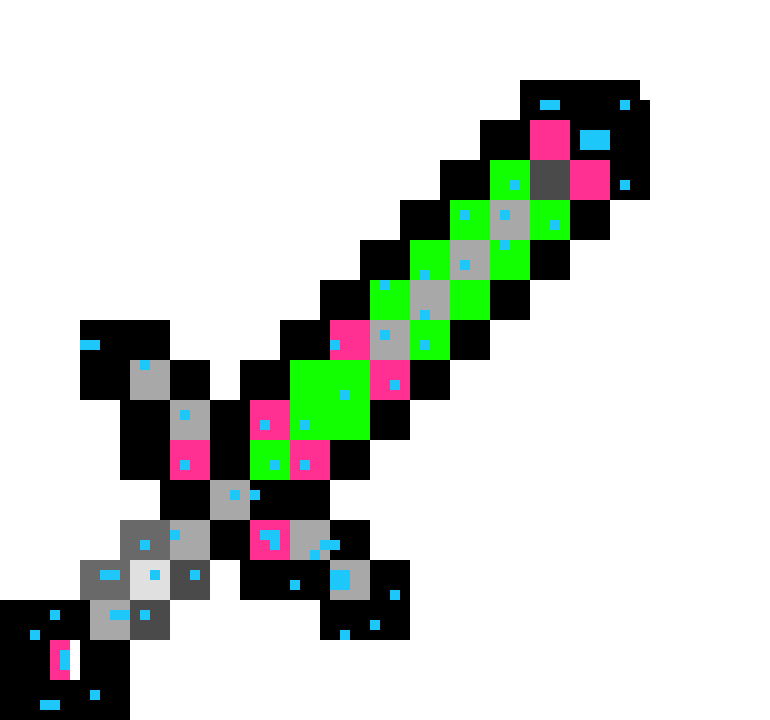 [68949f] Minecraft Custom Sword