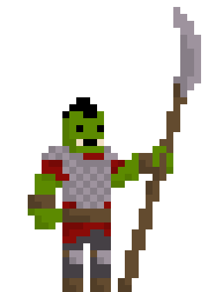 Half-Orc Barbarian