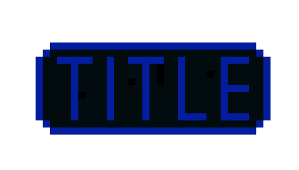 [9664c4] TITLE DARK BLUE