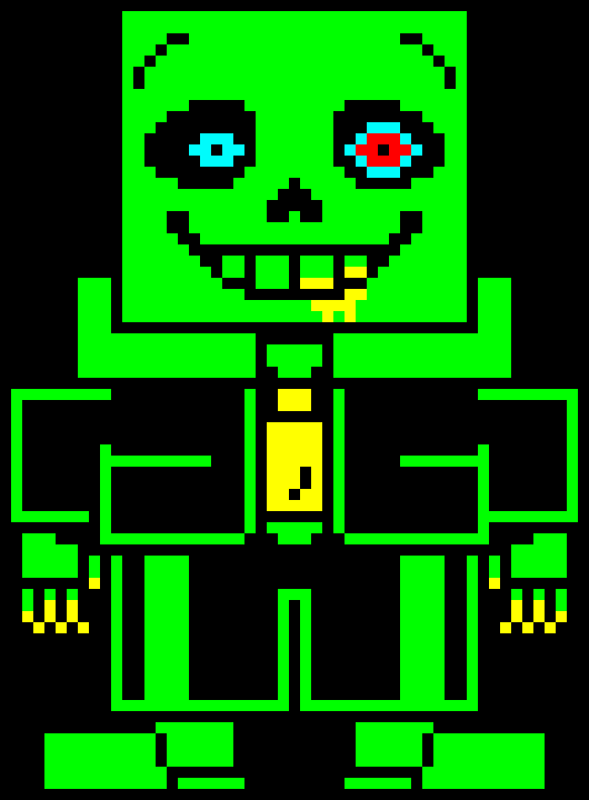 [b1d90c] Green!Dusttale:Last Genocide