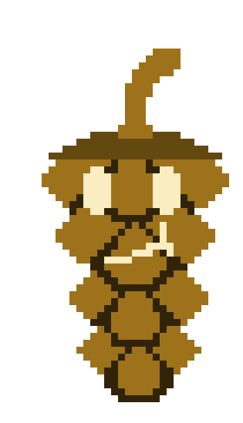[d8fb45] Pine-corn) I have a face now!