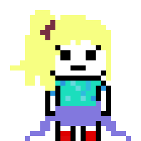 [f9f0b5] danganronpa pixel sprite base