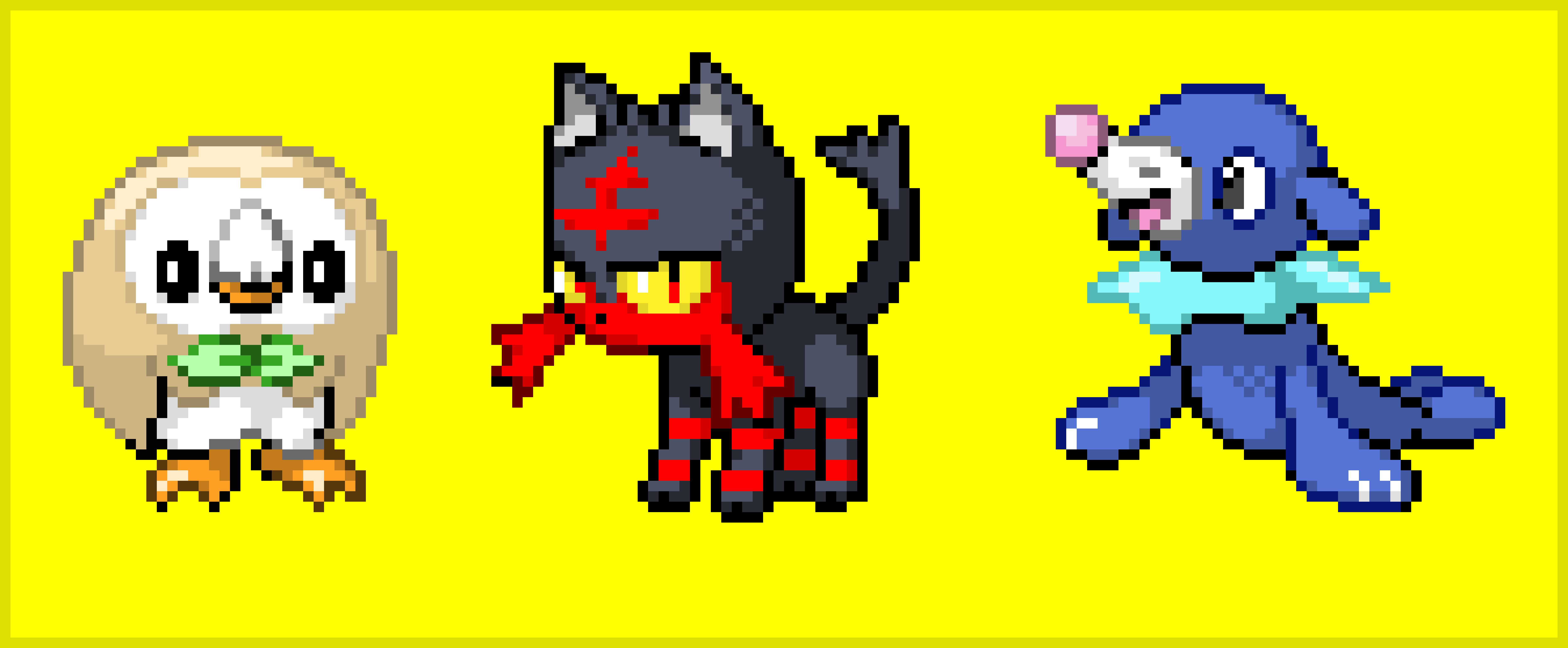 [9664c4] Alolan starters