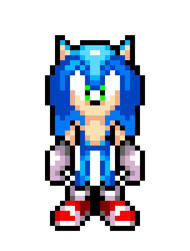 Sonic & Tails: Friendship Heart Havoc - Sonic (Overworld)