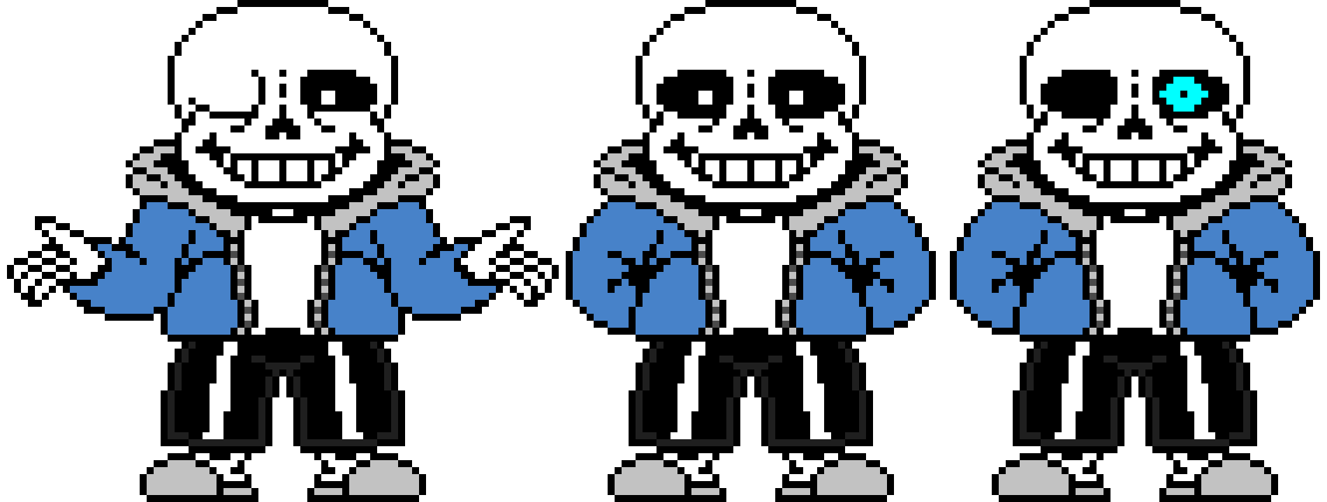 Undertale Sans New Sprite.