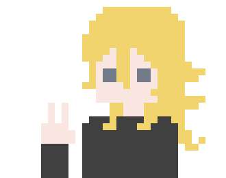 [e29589] self portrait v pose