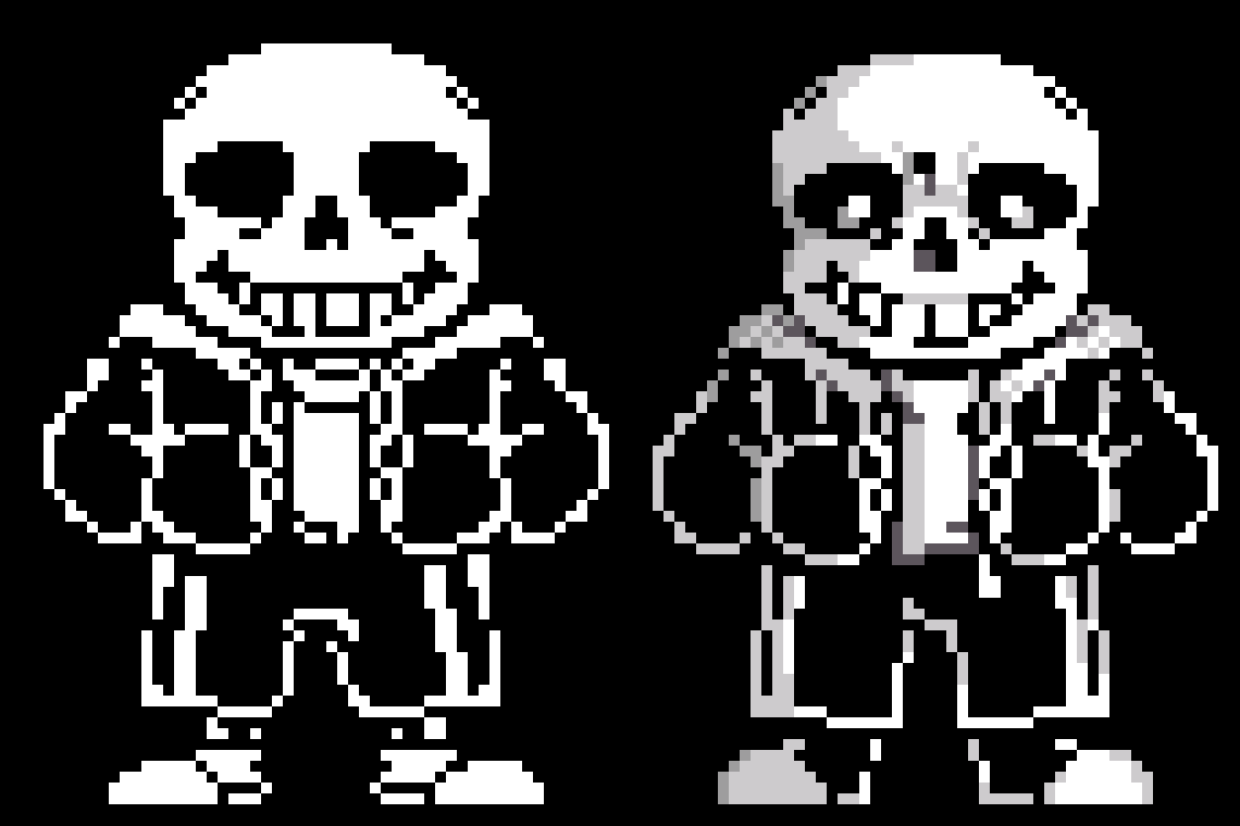[8e3203] Sans sprite remakeee