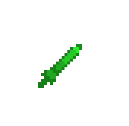 [4e514d] Cactus Shortsword (terraria)