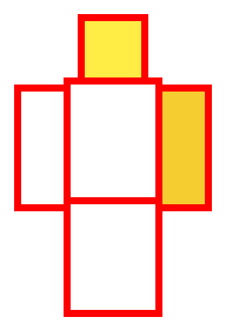 [35dc76] using the real actual roblox yellow for the arm and then using your yellow for the fake faceplate :silly: