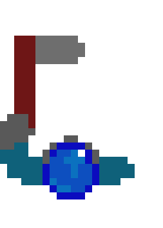 [cc4300] blue hockey man