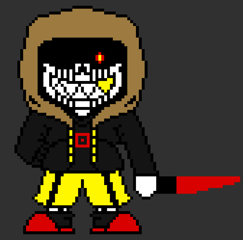 [741d1f] sans is bored.