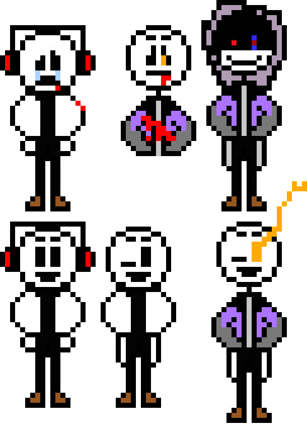 Henry Stickmin Sprites (with SD and ST)