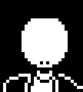 [repost] can anyone put eyes onto this? i forgot i suck at making eyes on an Undertale style sprite | -W