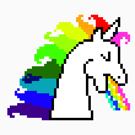 [9664c4] RAINBOW UNICORN!!!